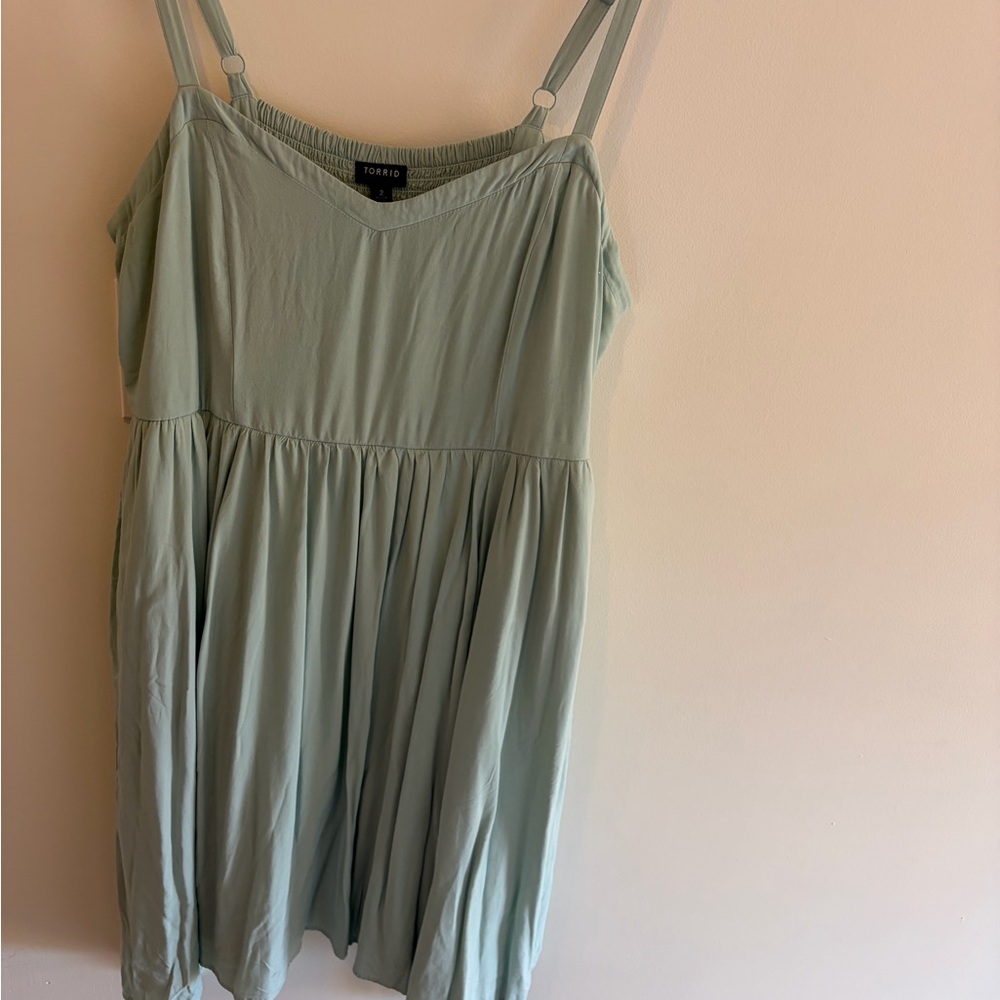 Torrid Women's Mint Green Midi Dress
